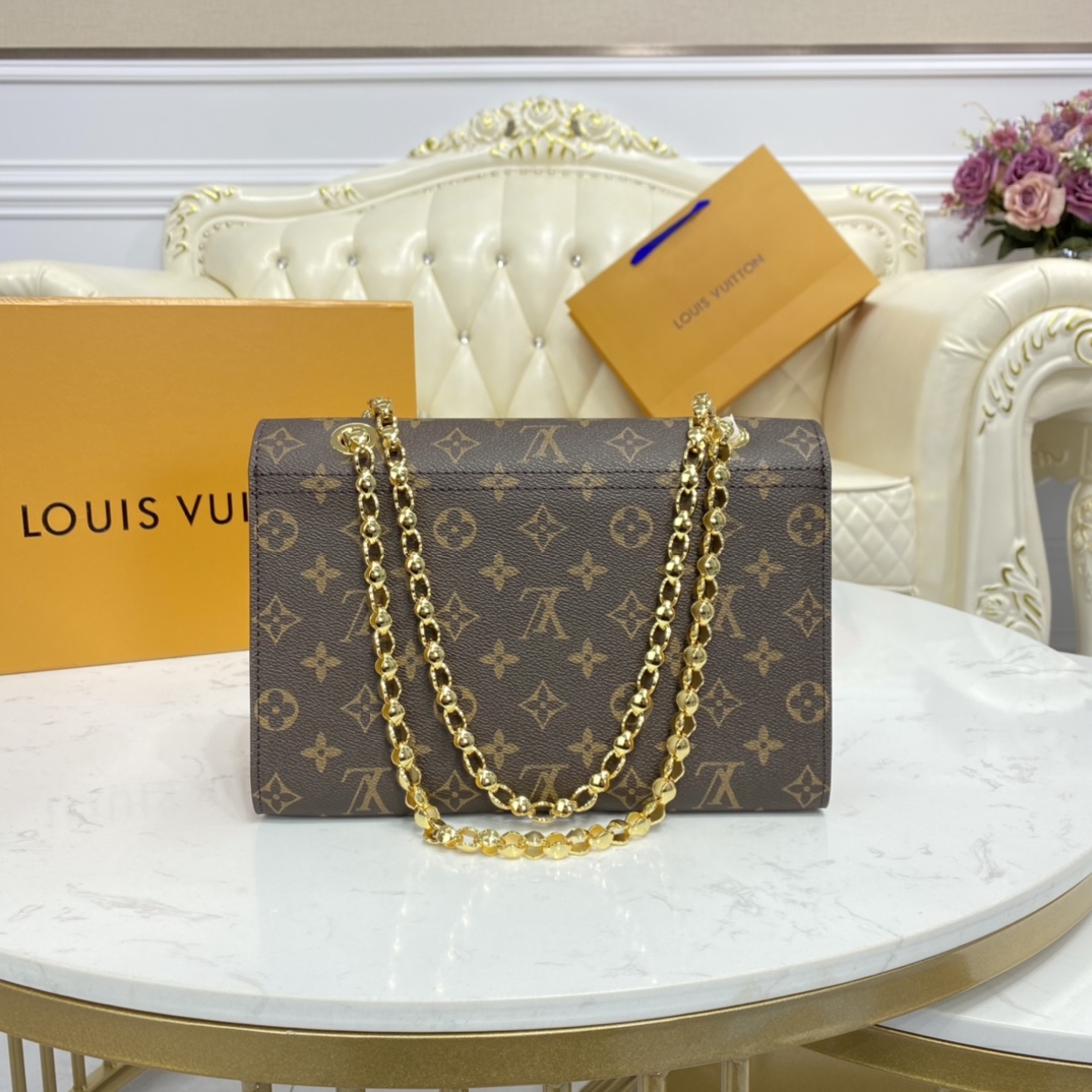 Louis Vuitton VICTOIRE Handbag Monogram M41731 Cerise Red